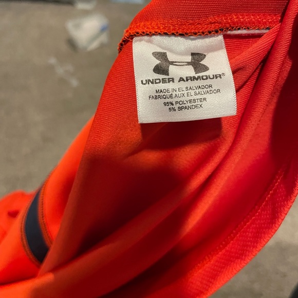 Men’s Small Under Armour Auburn Orange Polo - Picture 5 of 7